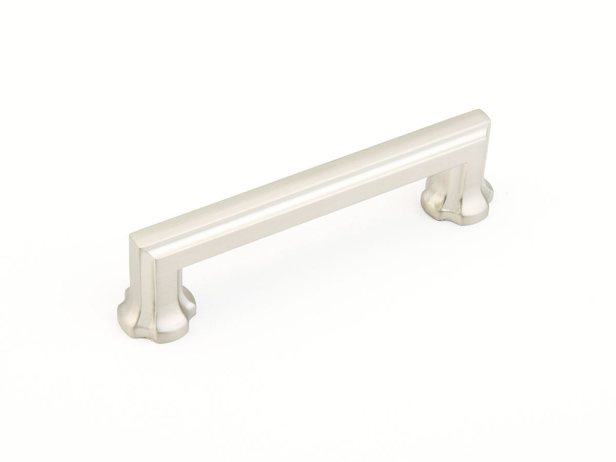 Schaub Empire Pull 4" Satin Nickel