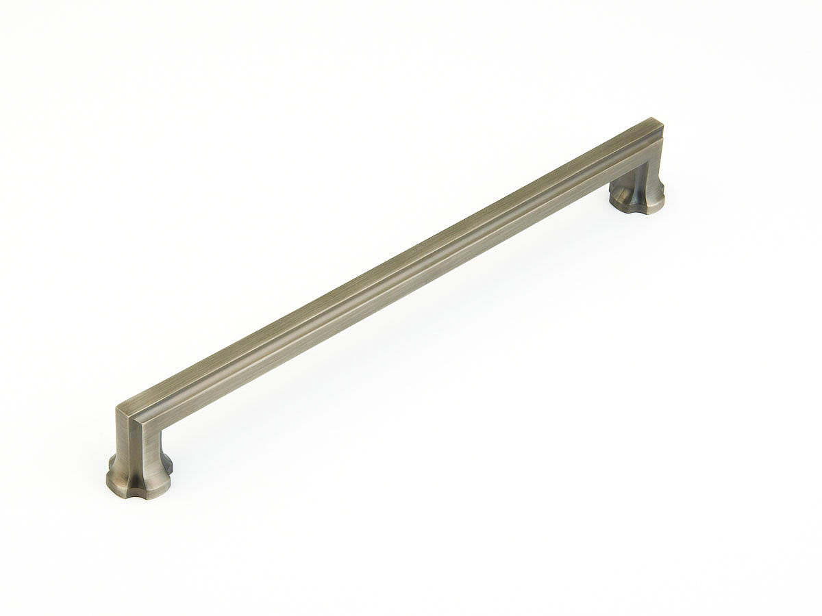 Schaub Empire Pull 12" Antique Nickel