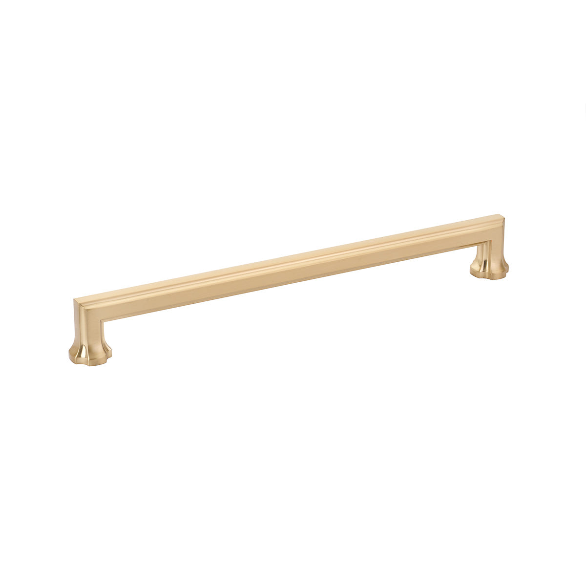 Schaub Empire Pull 12" Signature Satin Brass