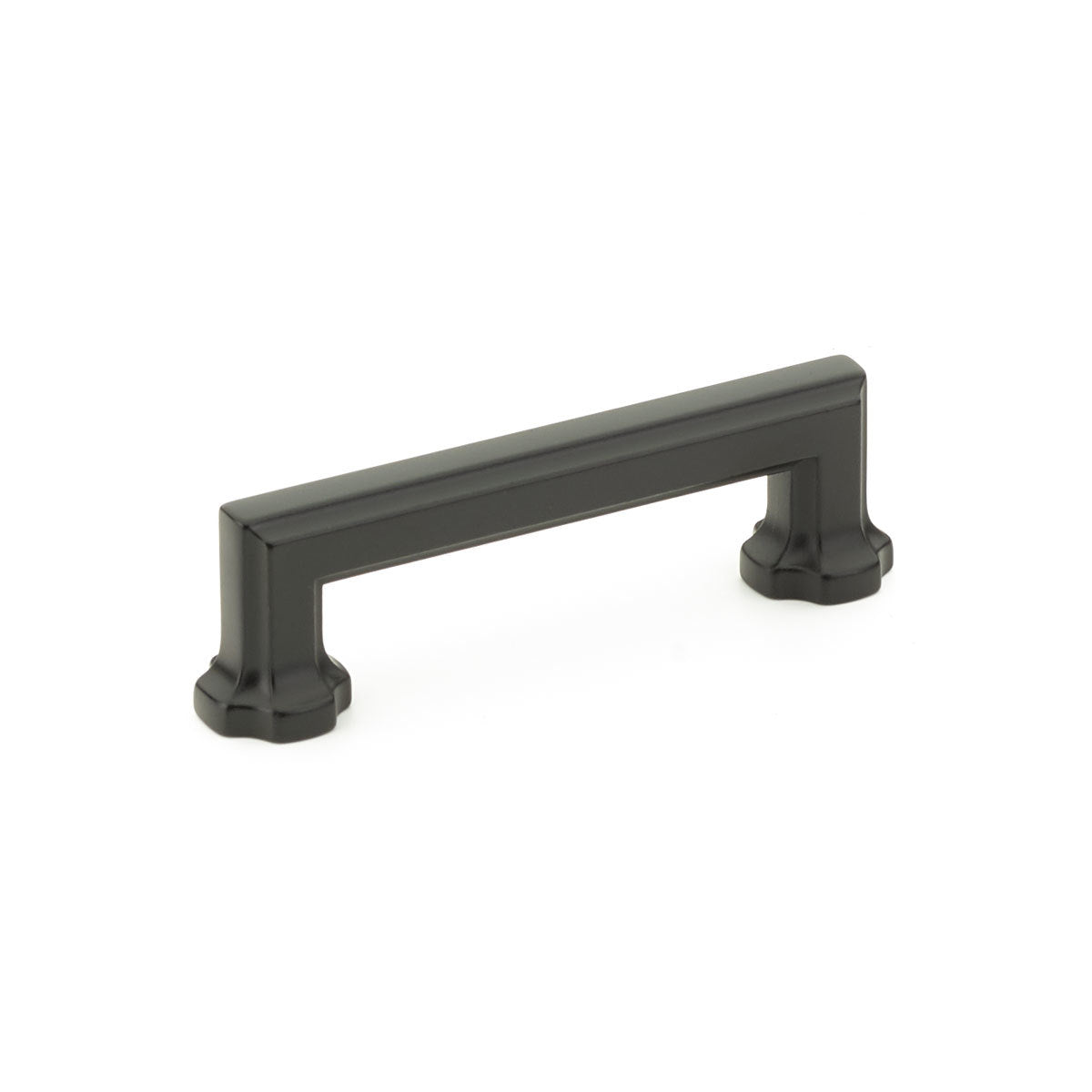 Schaub Empire Pull Matte Black 3-1/2" cc