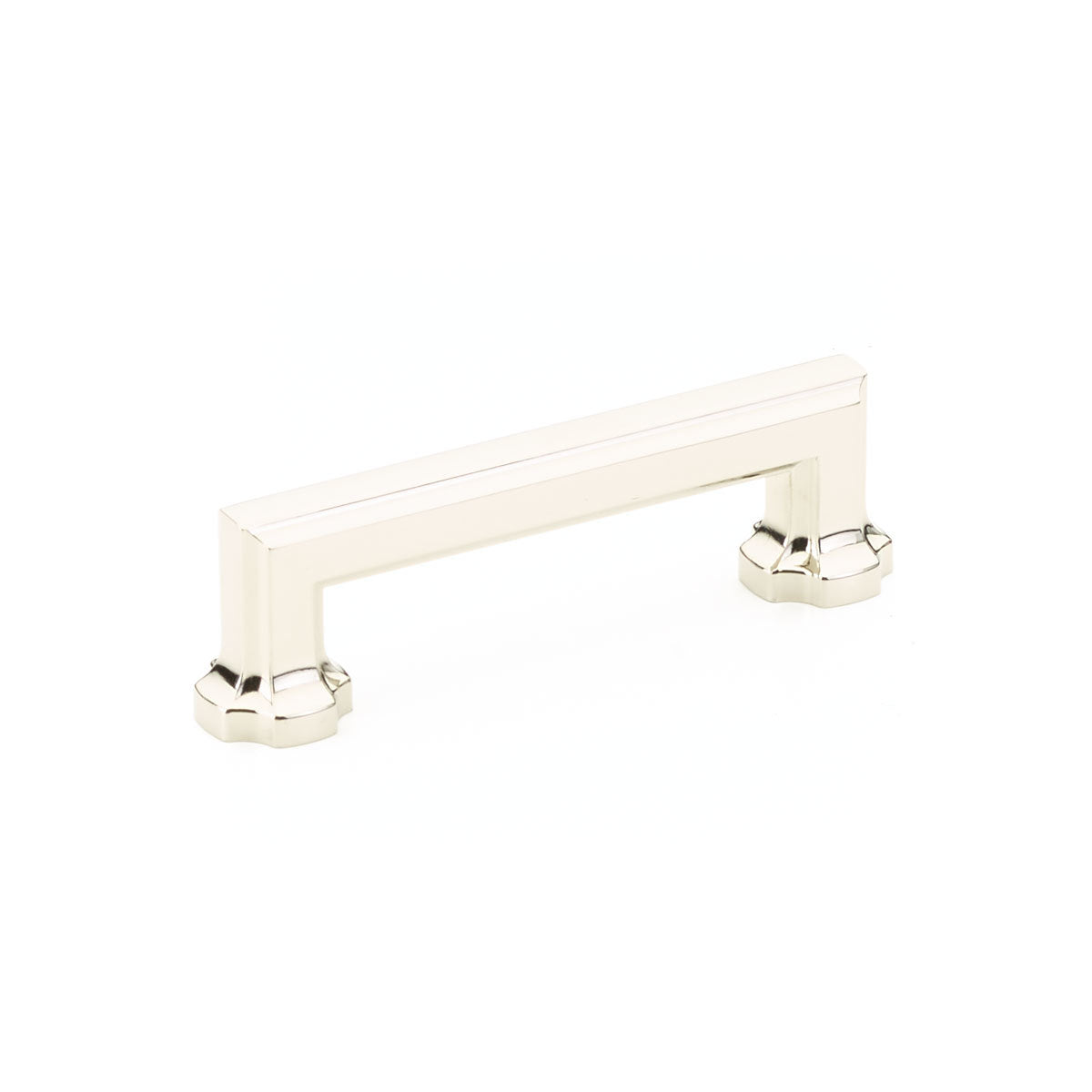 Schaub Empire Pull Polished Nickel 3-1/2" cc