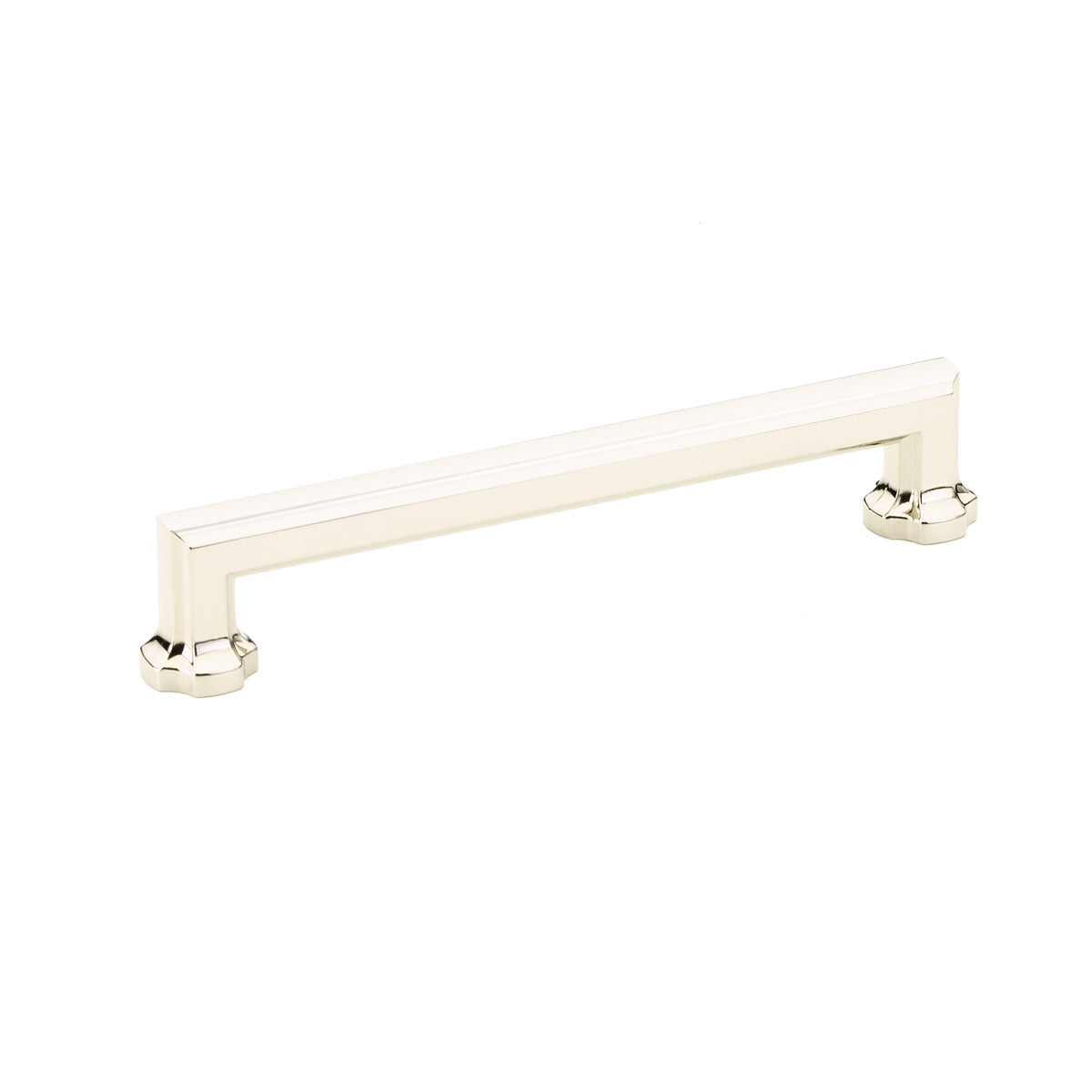 Schaub Empire Pull Polished Nickel 6" cc