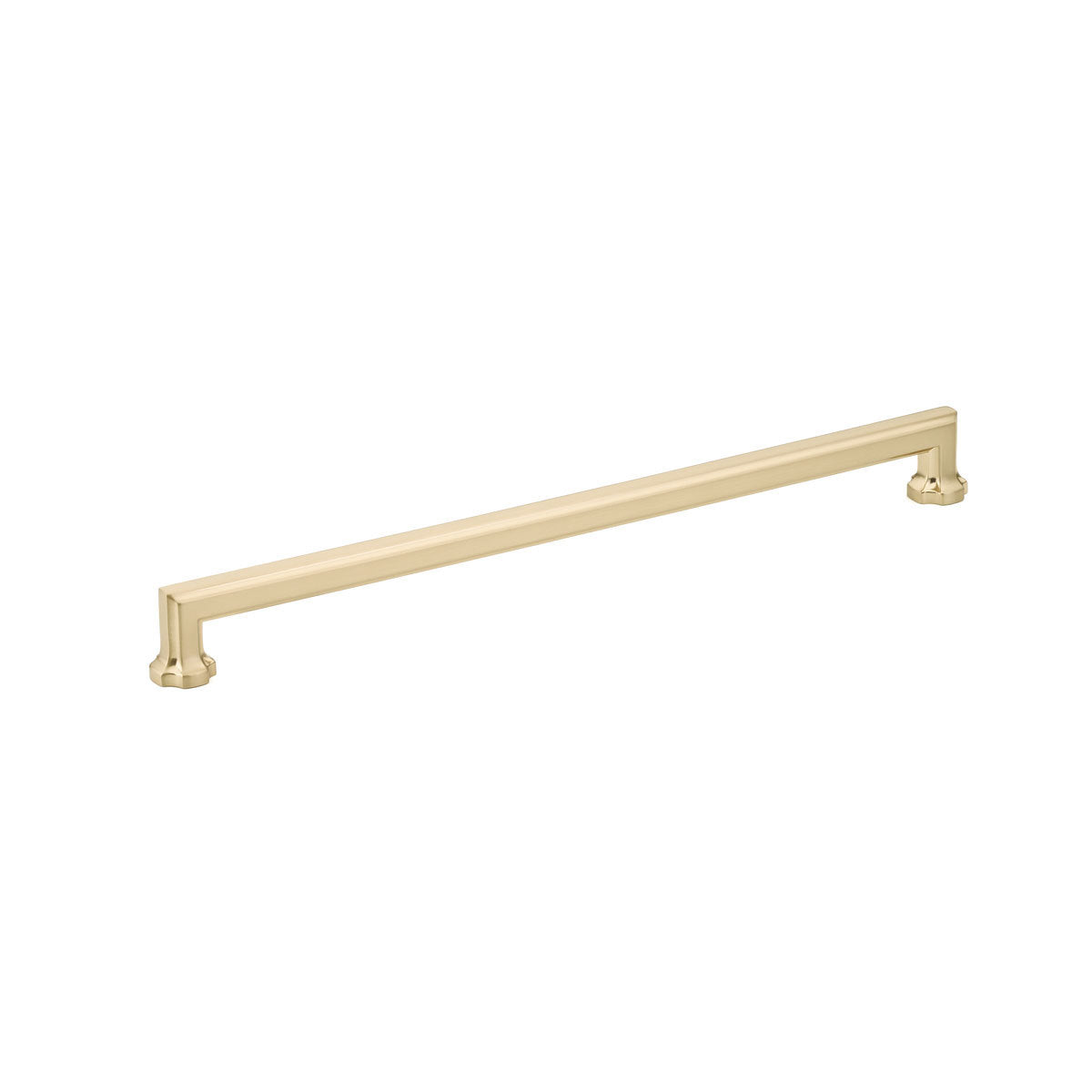 Schaub Empire Pull Signature Satin Brass 12" cc