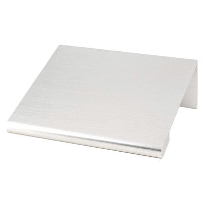 Berenson Contemporary Advantage Two Edge Pull - 25.4mm (1 in) - Brushed Nickel Look