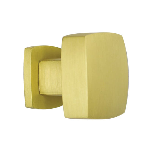 Omnia 9004 Square Cab. Knob - 1-1/4" - Oil Rubbed Bronze