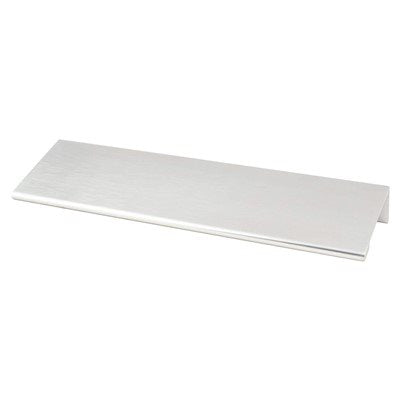 Berenson Contemporary Advantage Two Edge Pull - 112mm (4-13/32 in) - Brushed Nickel Look