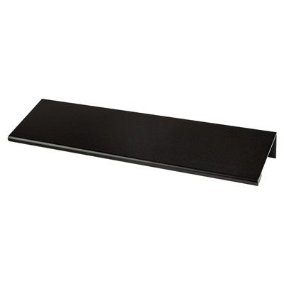 Berenson Contemporary Advantage Two Edge Pull - 112mm (4-13/32 in) - Matte Black