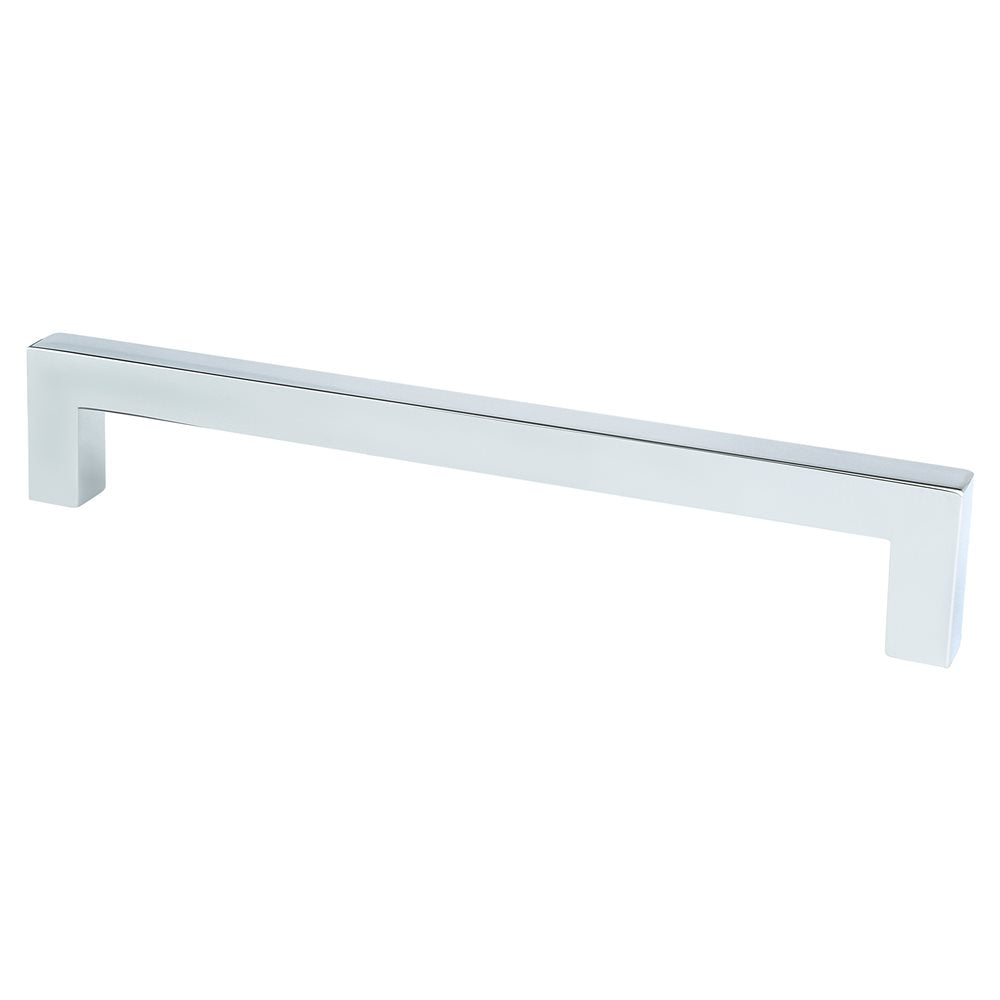 Berenson Contemporary Advantage One Square Pull - 160mm (6-5/16 in) - Polished Chrome