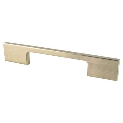 Berenson Contemporary Advantage Two Rectangle Pull - 96mm (3-25/32 in) - Champagne