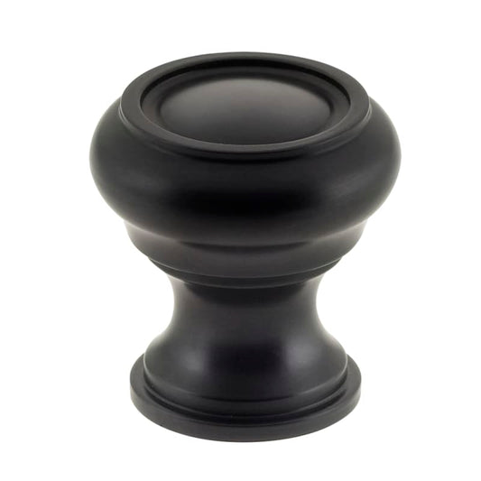 Omnia 9045 Dia Cabinet Knob - 1" - Oil Rubbed Bronze