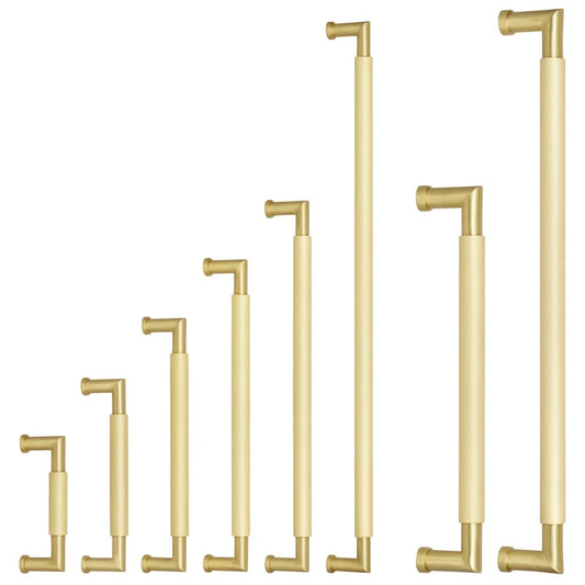 Omnia 9048 Back To Back Pulls (Pair) - Polished Nickel