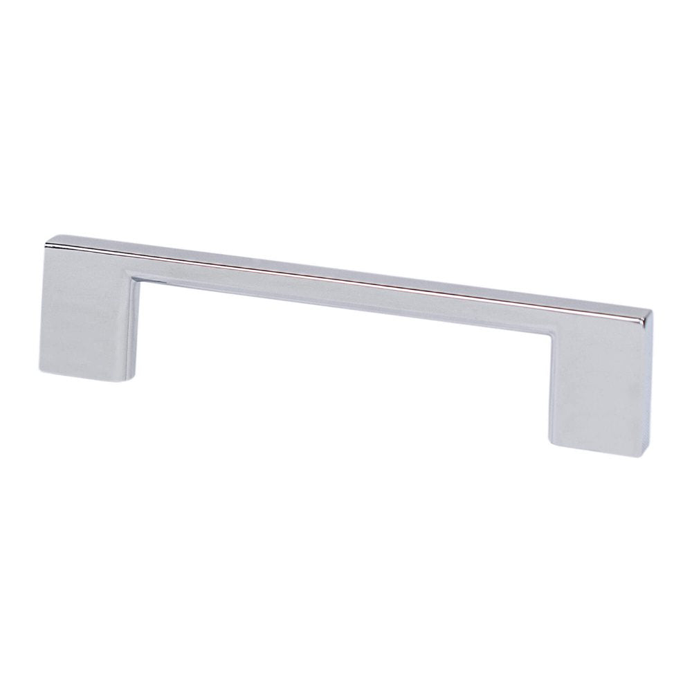 Berenson Transitional Advantage Four Rectangle Pull - 96mm (3-25/32 in) - Polished Chrome
