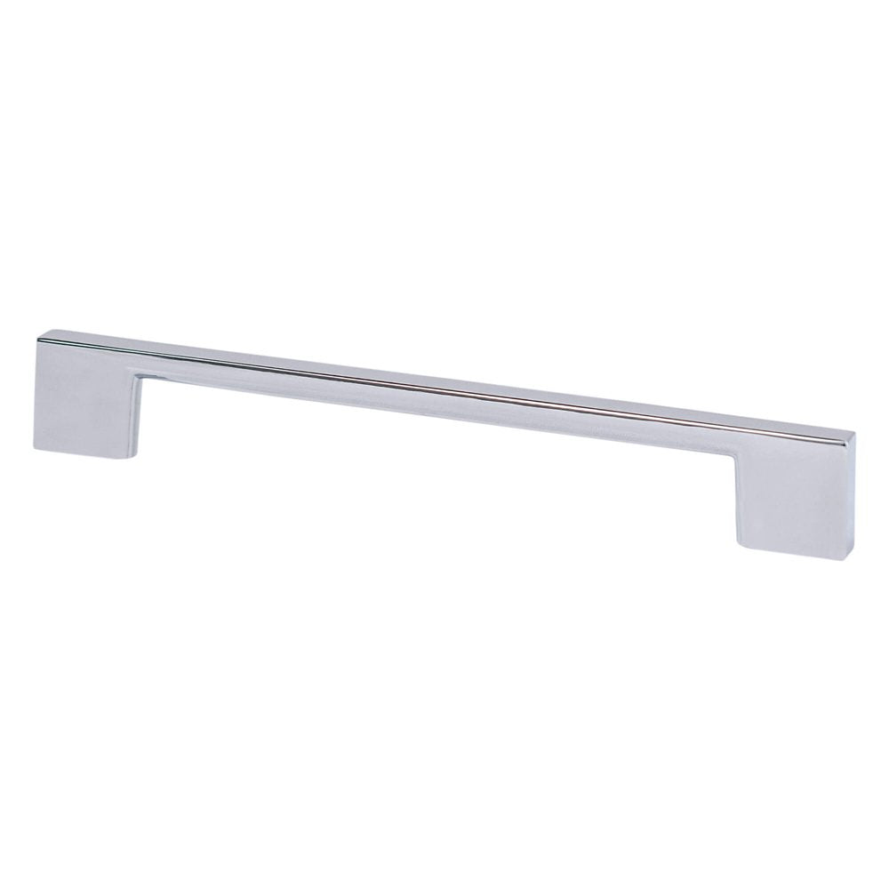 Berenson Transitional Advantage Four Rectangle Pull - 160mm (6-5/16 in) - Polished Chrome