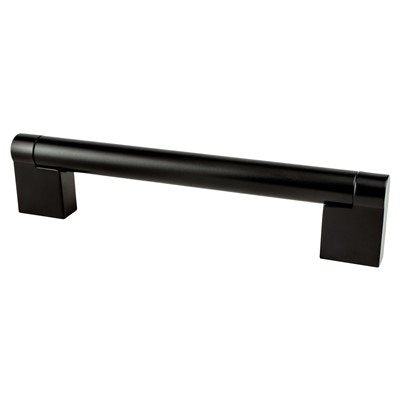 Berenson Contemporary Advantage Three Bar Pull - 128mm (5-1/16 in) - Matte Black