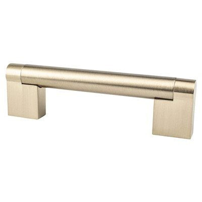 Berenson Contemporary Advantage Three Bar Pull - 96mm (3-25/32 in) - Champagne