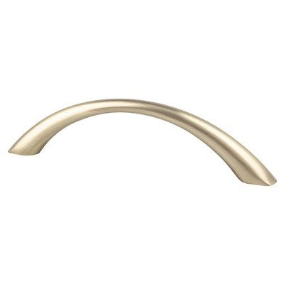 Berenson Contemporary Advantage Four Tapered Arch Pull - 96mm (3-25/32 in) - Champagne