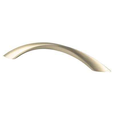 Berenson Contemporary Advantage Five Twisted Arch Pull - 128mm (5-1/16 in) - Champagne