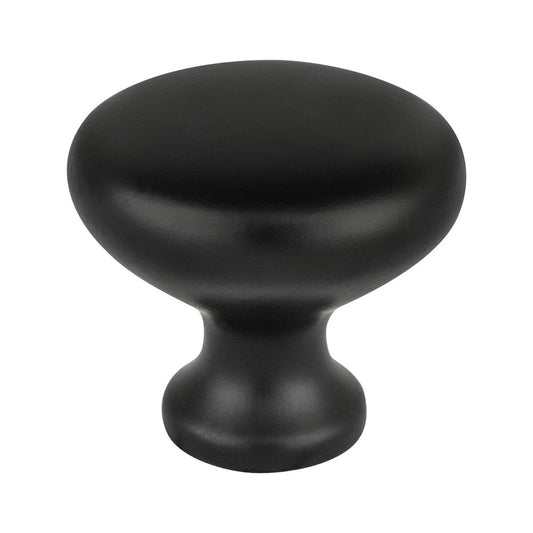 Berenson Traditional Advantage Four Mushroom Knob - Matte Black