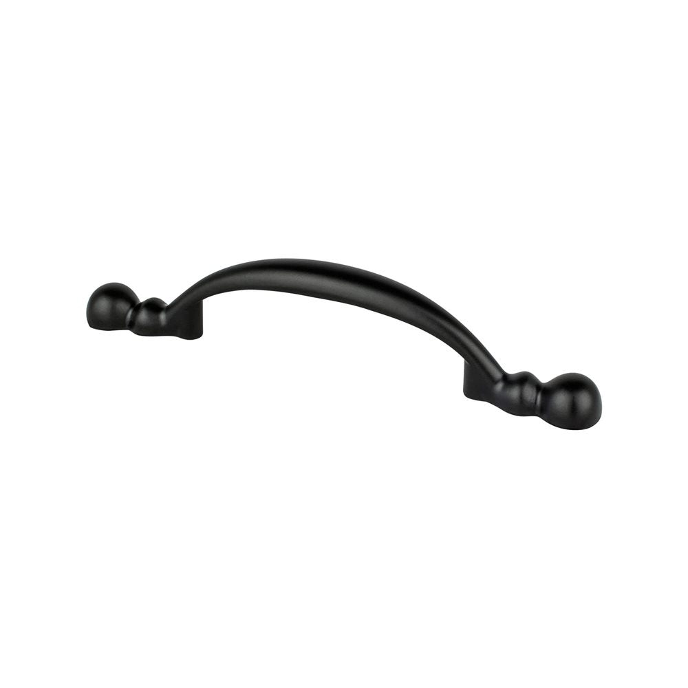 Berenson Traditional Advantage Four Rounded End Pull - 3 in (76.2mm) - Matte Black