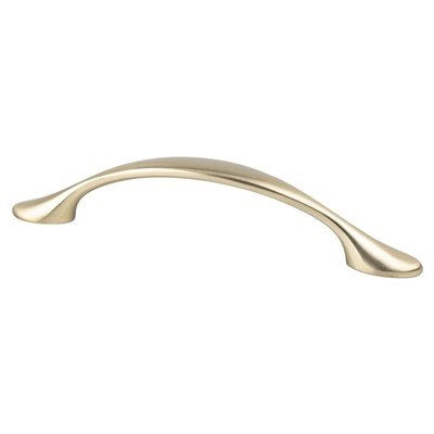 Berenson Transitional Advantage Three Rounded End Pull - 96mm (3-25/32 in) - Champagne