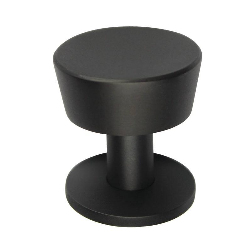 Omnia 9164 Square Cab. Knob - 1-1/4" - Oil Rubbed Bronze