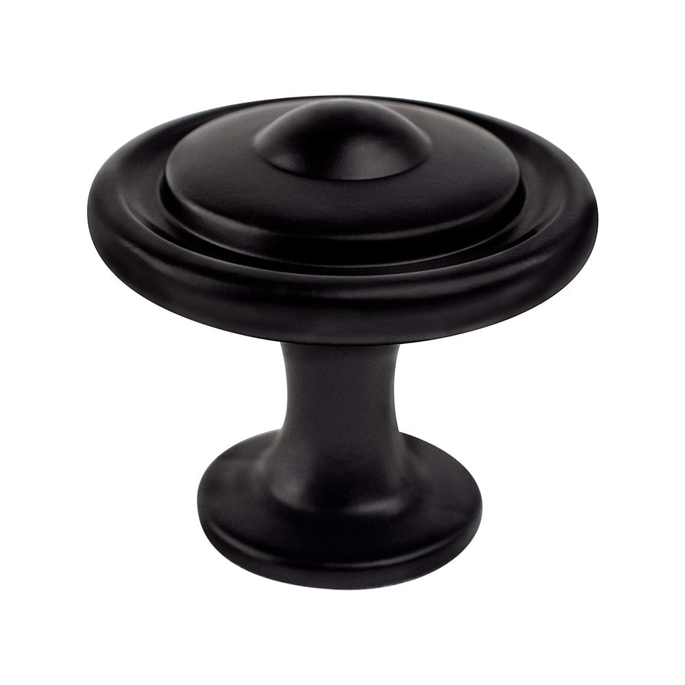 Berenson Traditional Advantage Three Button Knob - Matte Black