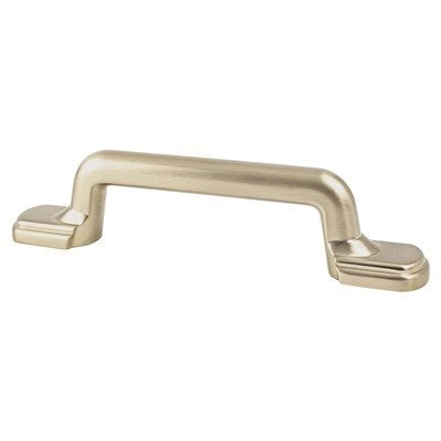 Berenson Traditional Advantage Two Rounded End Pull - 3 in (76.2mm) - Champagne