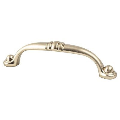 Berenson Traditional Advantage Three Antique Pull - 96mm (3-25/32 in) - Champagne