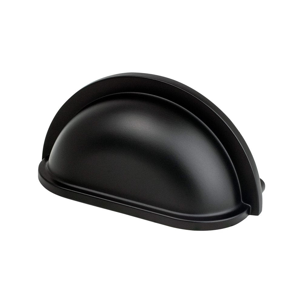 Berenson Traditional Advantage Three Cup Pull - 3 in (76.2mm) - Matte Black