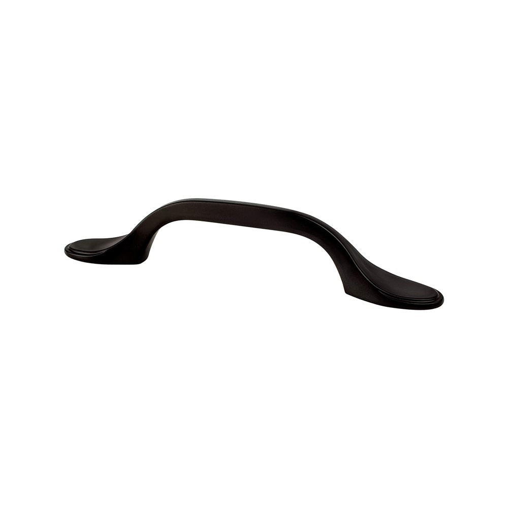 Berenson Traditional Advantage One Rounded End Pull - 3 in (76.2mm) - Matte Black