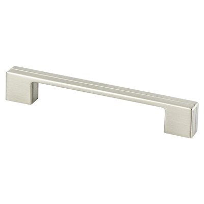 Berenson Skyline Pull - 160mm (6-5/16 in) - Brushed Nickel