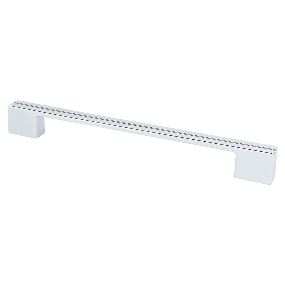 Berenson Skyline Pull - 224mm (8-13/16 in) - Polished Chrome