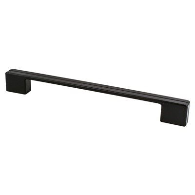 Berenson Skyline Pull - 224mm (8-13/16 in) - Matte Black