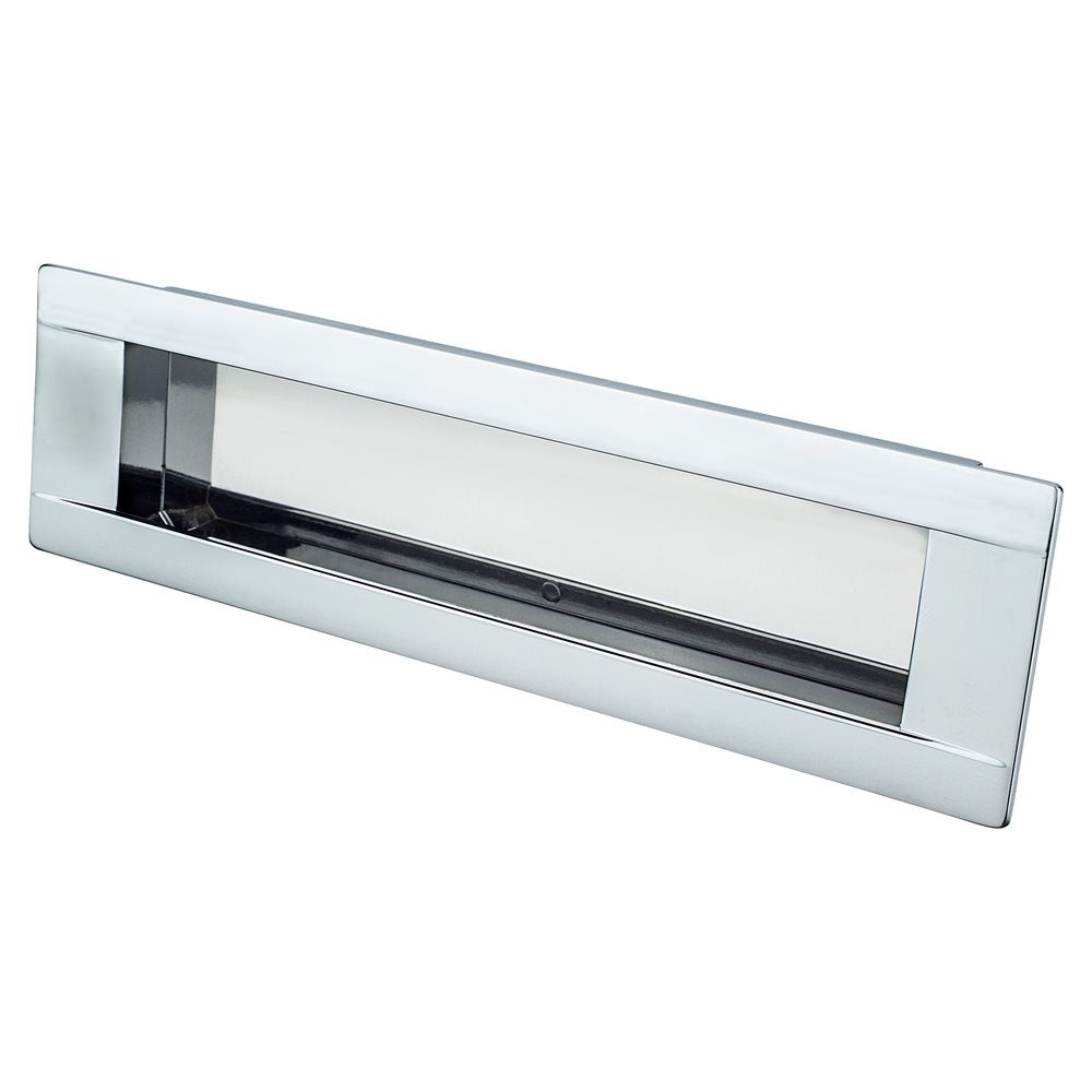 Berenson Seize Recessed Pull - 160mm (6-5/16 in) - Polished Chrome
