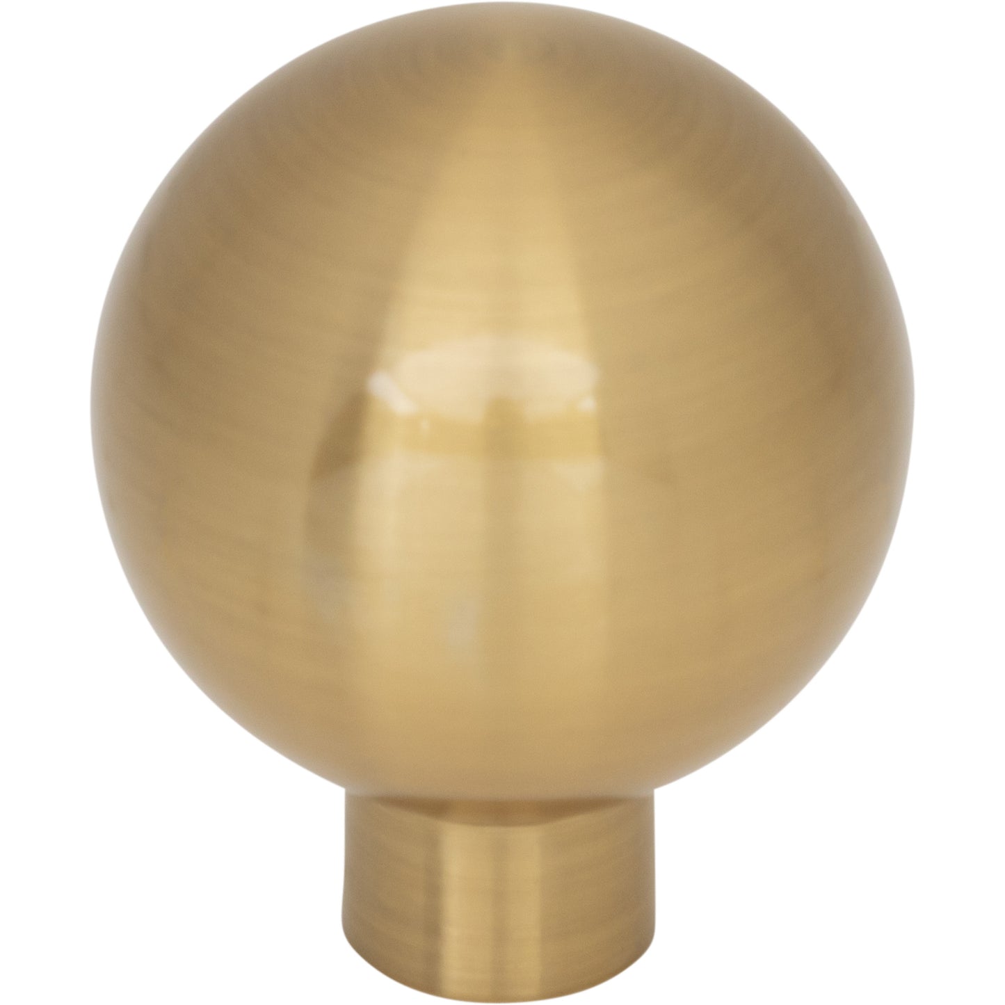 Top Knobs Brockwell Round Knob - 1 1/8" Dia. - Ash Gray