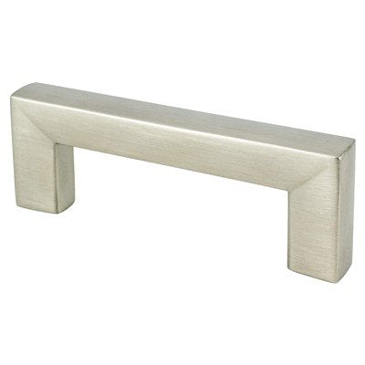 Berenson Square Pull - 64mm (2-1/2 in) - Brushed Nickel