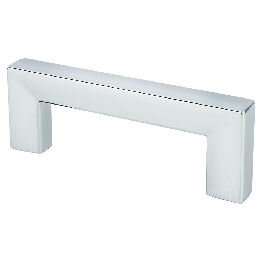 Berenson Square Pull - 64mm (2-1/2 in) - Polished Chrome