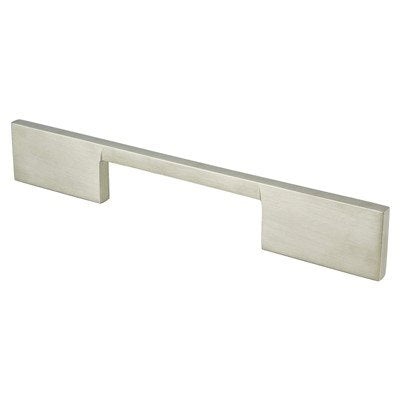 Berenson I-Spazio Pull - 128mm (5-1/16 in) - Brushed Nickel