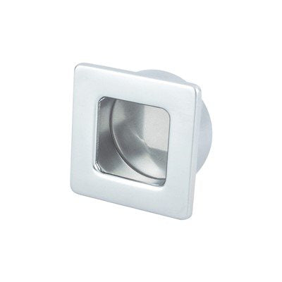 Berenson Stylus Extra Small Recessed Pull - 29x29mm - Dull Chrome