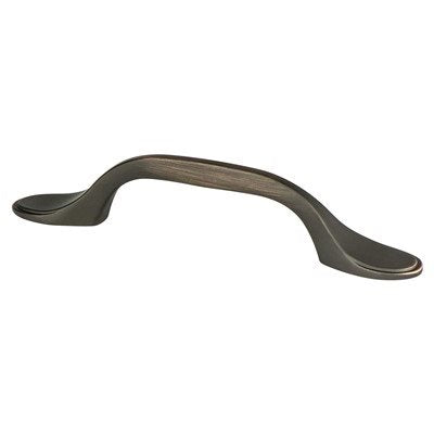 Berenson Traditional Advantage One Rounded End Pull - 3 in (76.2mm) - Verona Bronze