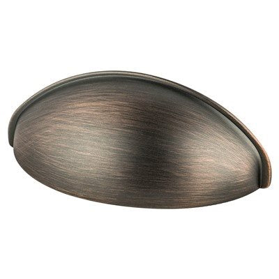 Berenson Transitional Advantage Three Cup Pull - 64mm (2-1/2 in) - Verona Bronze