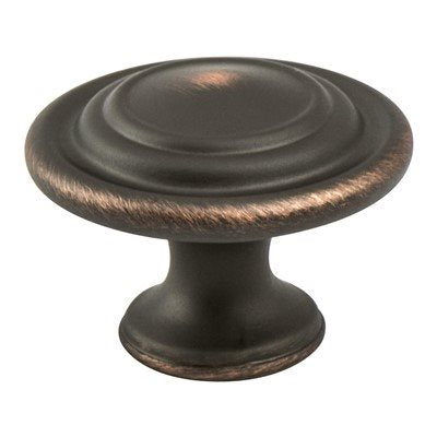 Berenson Traditional Advantage Four Ringed Knob - Verona Bronze