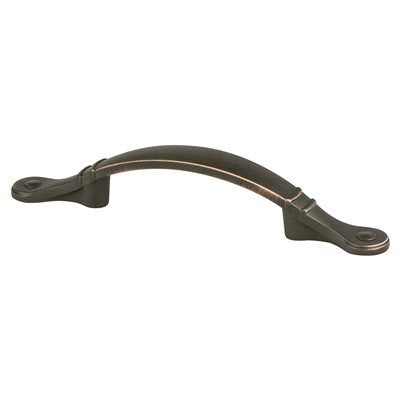 Berenson Traditional Advantage Four Ringed Arch Pull - 3 in (76.2mm) - Verona Bronze