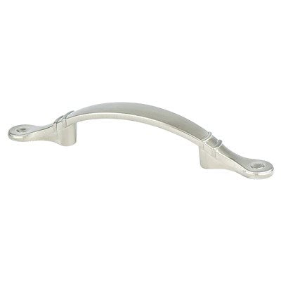 Berenson Traditional Advantage Four Ringed Arch Pull - 3 in (76.2mm) - Brushed Nickel