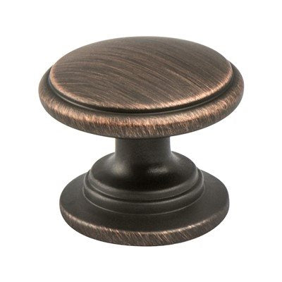 Berenson Traditional Advantage Two Tiered Knob - Verona Bronze