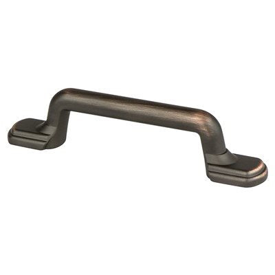 Berenson Traditional Advantage Two Rounded End Pull - 3 in (76.2mm) - Verona Bronze