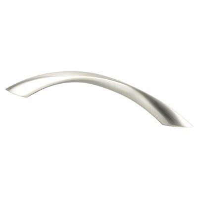 Berenson Contemporary Advantage Five Twisted Arch Pull - 128mm (5-1/16 in) - Brushed Nickel