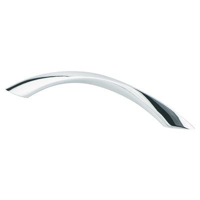 Berenson Contemporary Advantage Five Twisted Arch Pull - 128mm (5-1/16 in) - Polished Chrome