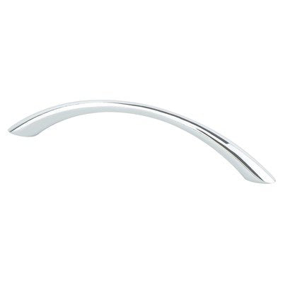 Berenson Contemporary Advantage Four Tapered Arch Pull - 128mm (5-1/16 in) - Polished Chrome
