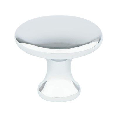 Berenson Contemporary Advantage Five Narrow Round Knob - Polished Chrome